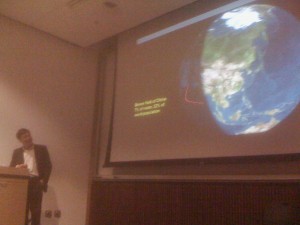 Kongjian Yu Dean Kongjian Yu pointing out the massive brownfields of China